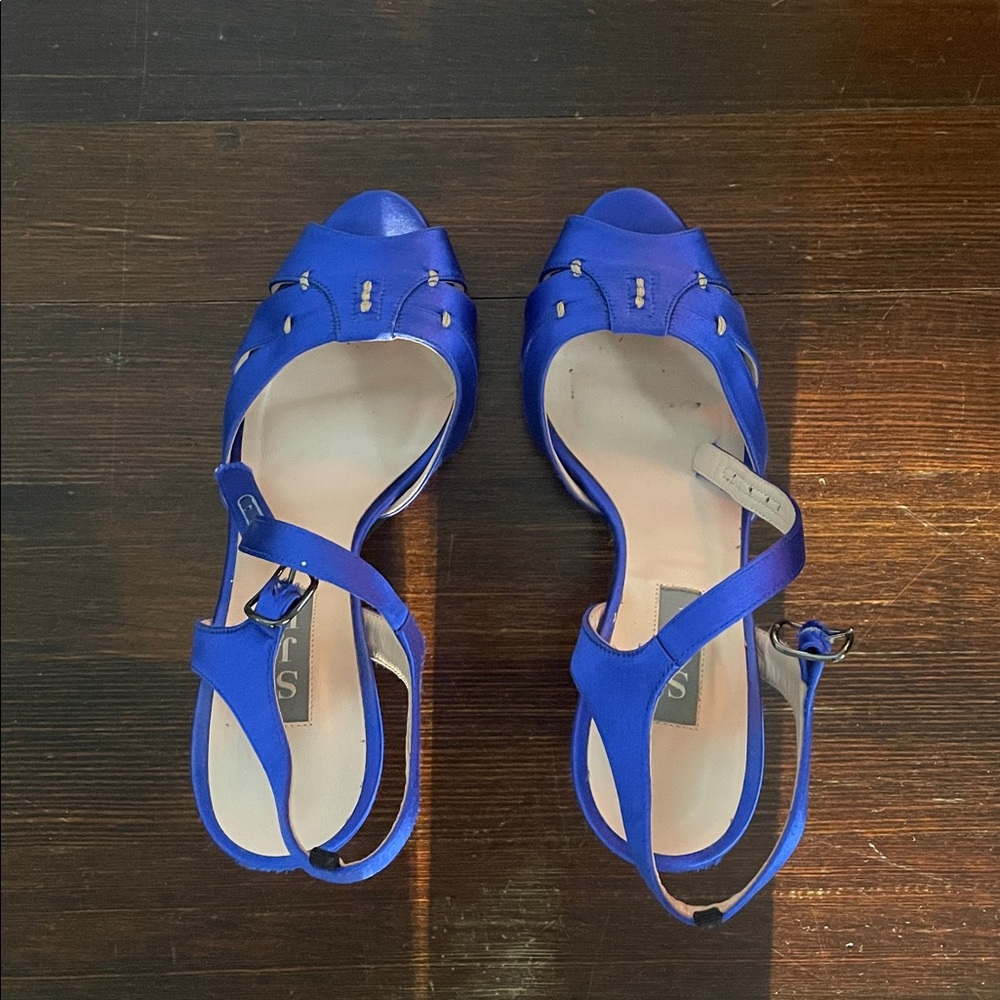 SJP by Sarah Jessica Parker Blue Sandals - Picture 4 of 10